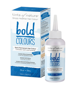 Tints of Nature Bold Colours - Blue - Semi Permanent Hair Colour Naturally Derived Ingredients