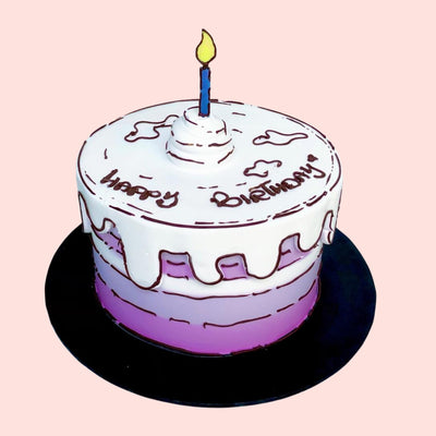 a piece of cake clipart animated