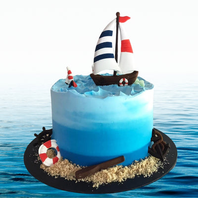 C095-Cargo Ship Cake