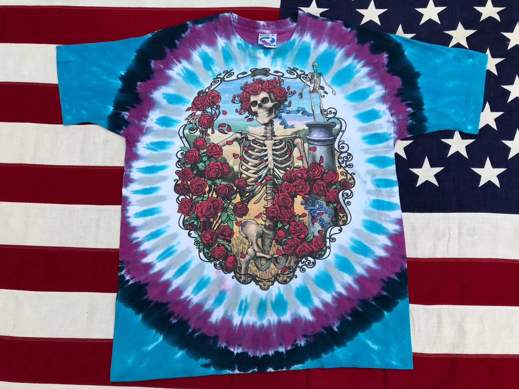 GRATEFUL DEAD - JEWEL TIE DYE T-SHIRT – Rock Hall Shop