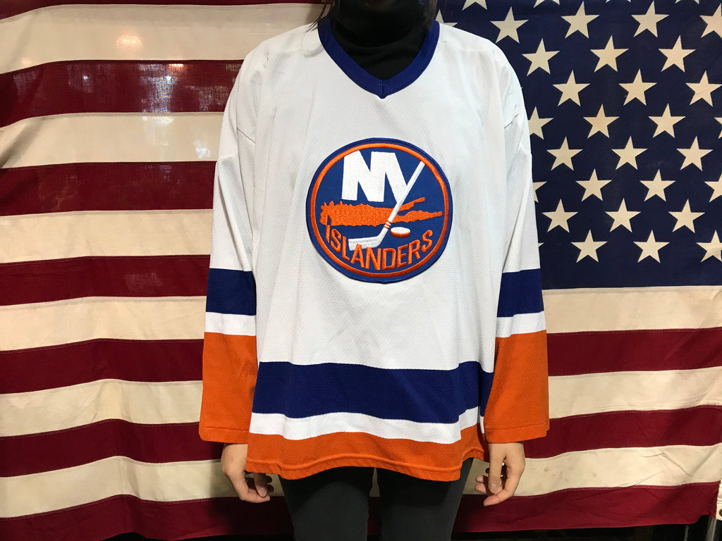 Vintage '90s New York Rangers CCM Hockey Jersey Large Blank
