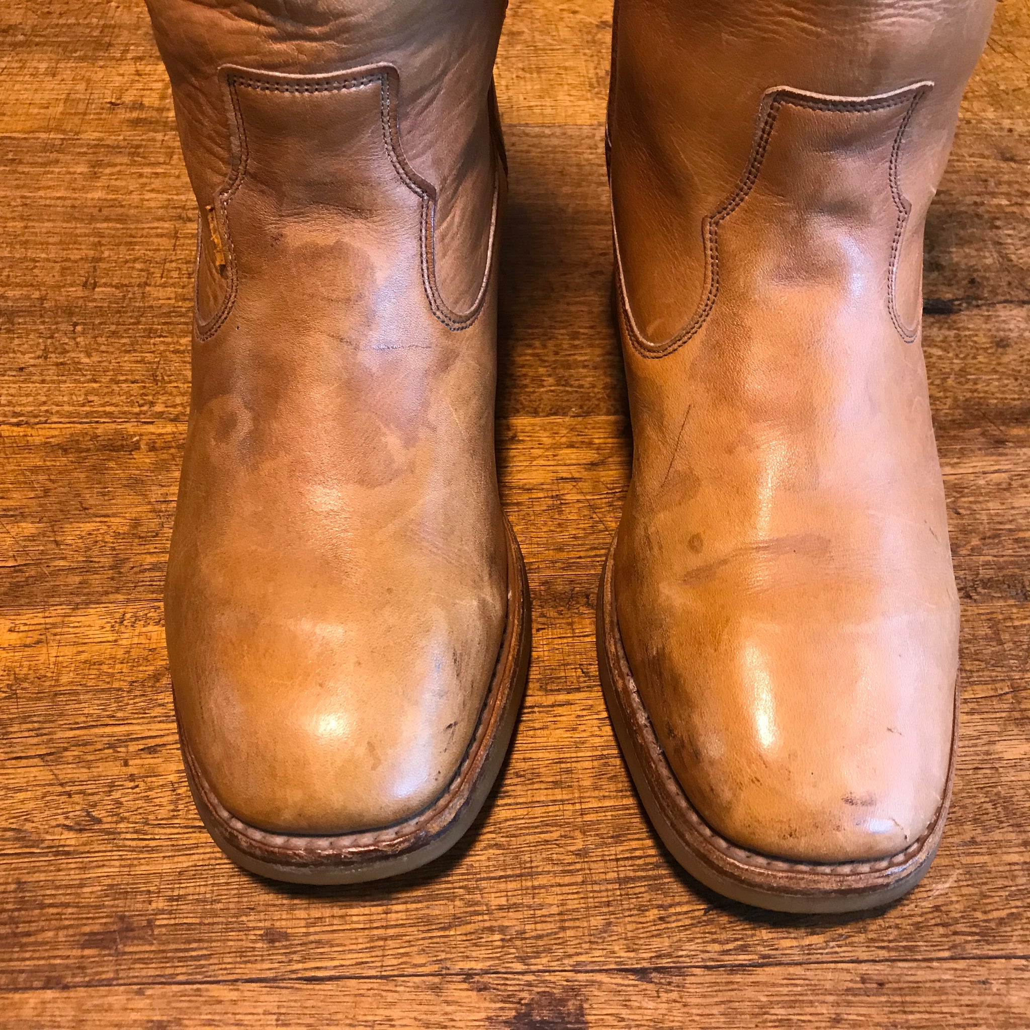 Levi's Strauss & Co - Cowboy Boots Vintage 70/80's Mens Leather Frye S –  American Vintage Clothing Co.