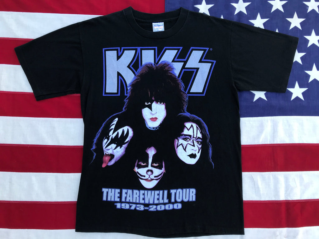 Kiss Alive / Worldwide Tour '96 '97 Vintage Rock T-Shirt Kiss Army