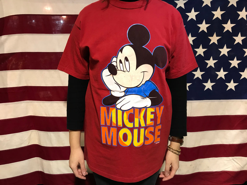 Mickey Mouse 25 Years Walt Disney World 90's Vintage Crew T-Shirt