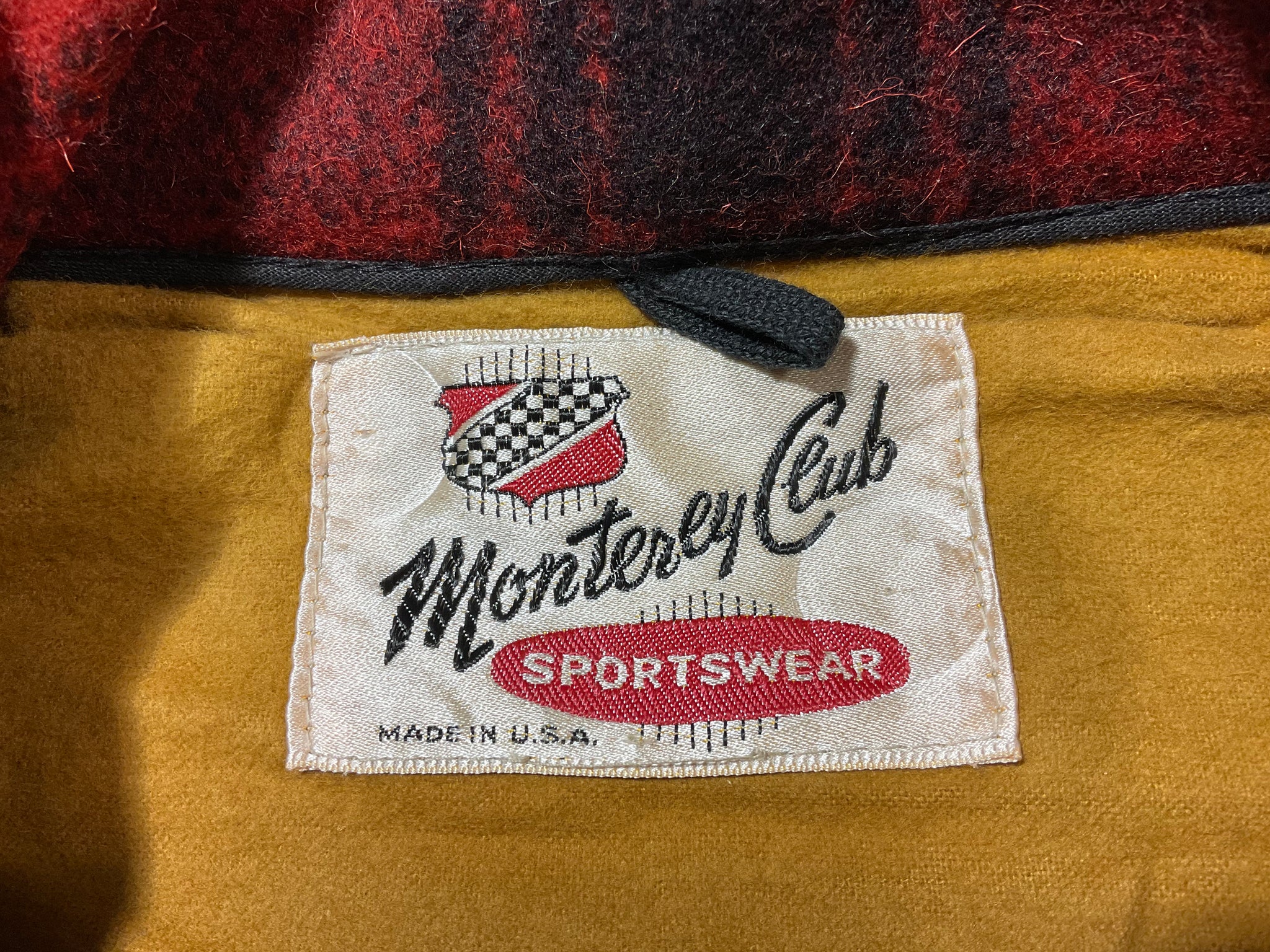 Monterey Club Sportswear Vintage 1970's Wool CPO - Hunting Jacket Made –  American Vintage Clothing Co.