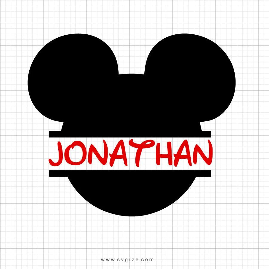 Download Mickey Mouse Monogram Svg Clipart - SVGize