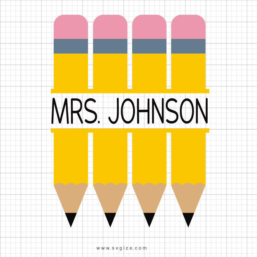 Download Pencil Monogram Svg Clipart - SVGize