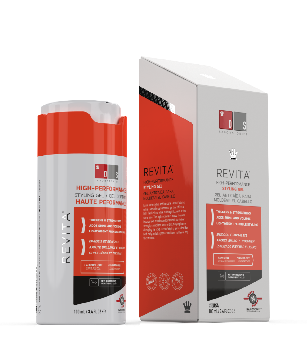 Revita | High-Performance Styling Gel - DS Laboratories product image