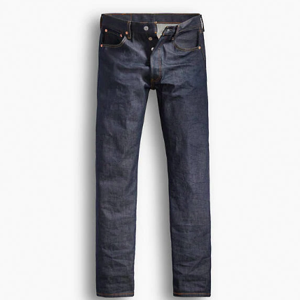501® Original Shrink-to-Fit™ Men's Jeans - Rigid Blue Dark Wash - Big & Tall