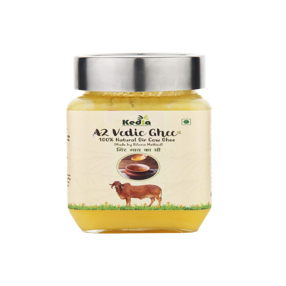 A2 Gir Cow Vedic Bilona Danedar Ghee  - 100 % Natural & Farm Fresh - Kedia Organic Agro Farms product image