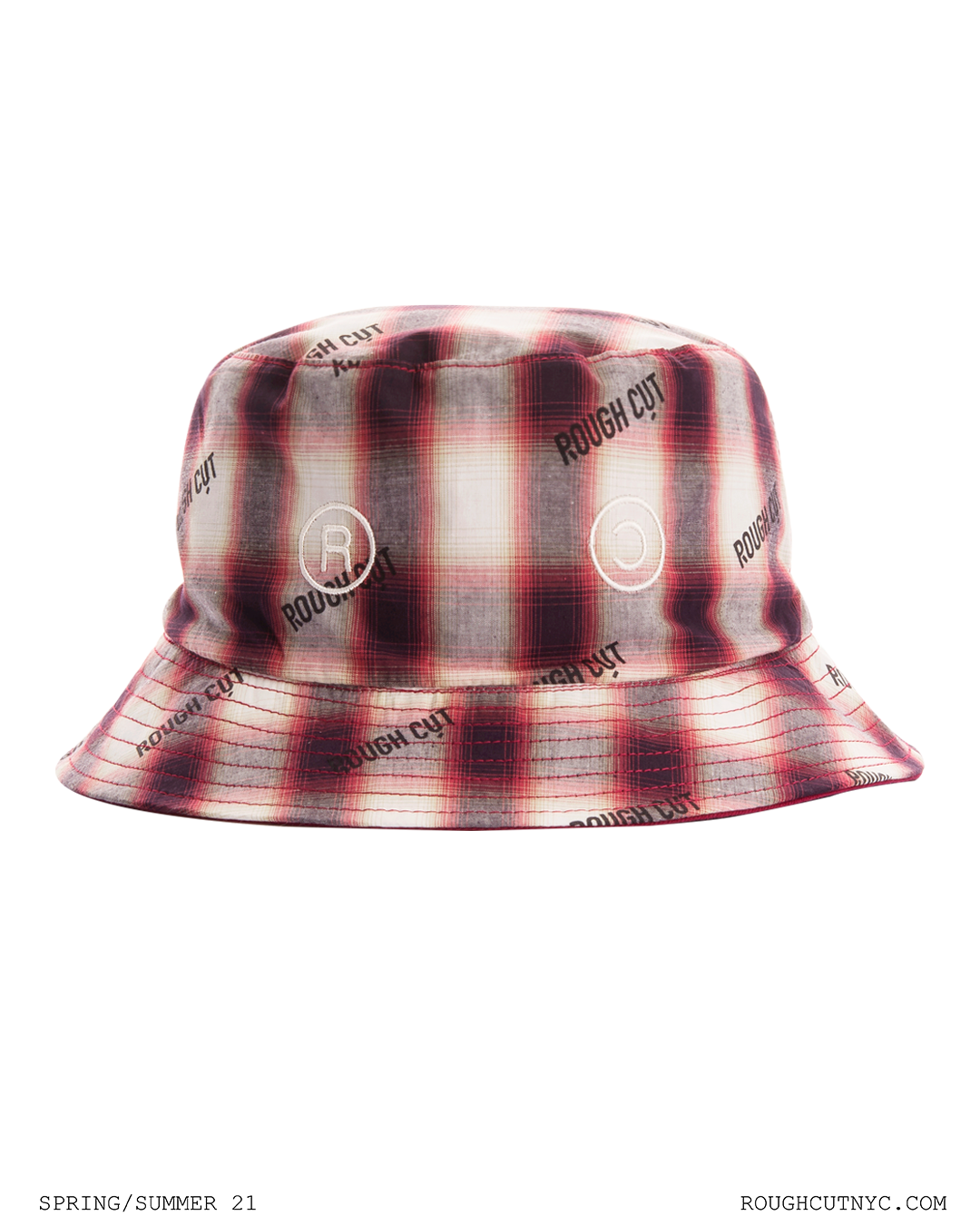 Diffused Plaid Bucket Hat