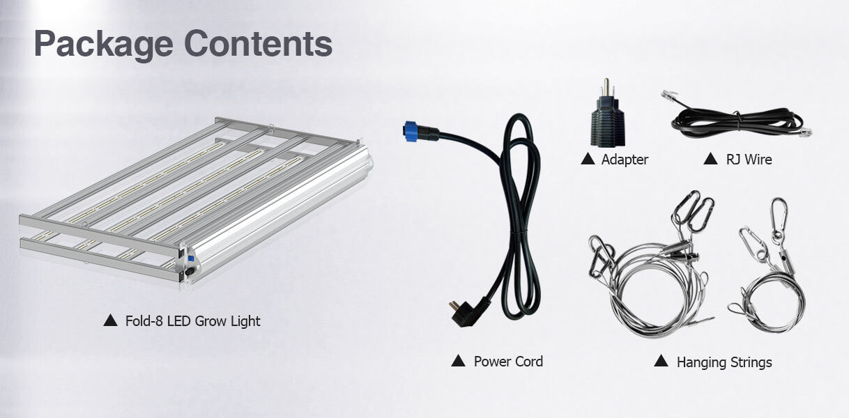 medic grow fold 8 accessories