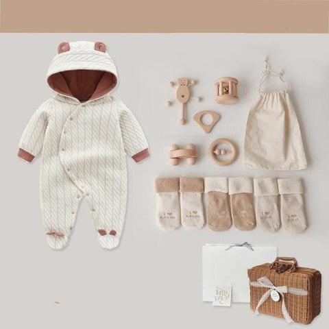 Momorii Luxury Baby Gift Set for Girl, 6-12m / Set B