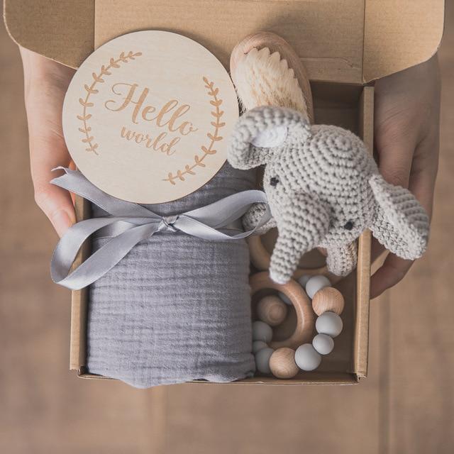 Accessories Elephant Set Baby Shower Gift Set