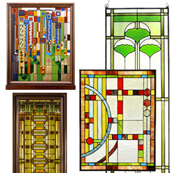 Wright Art Glass Panels