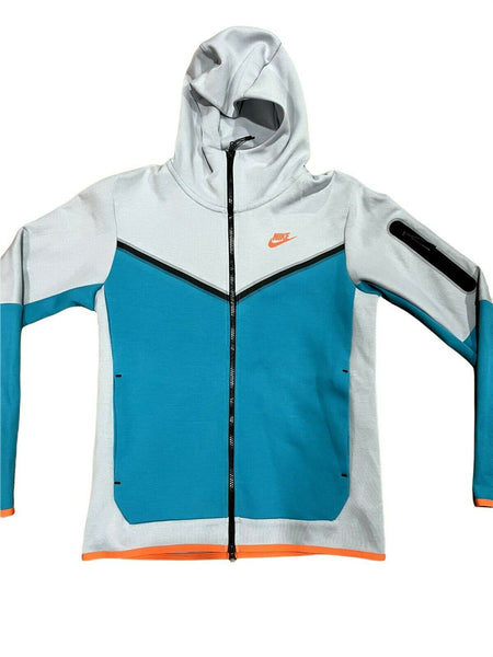 nike tech blue orange