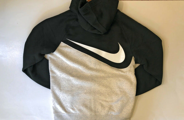 nike swoosh oatmeal hoodie