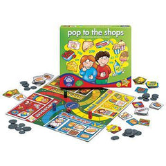 Pop to the shops board game