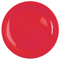POLYCARBONATE WARE, STANDARD, Plates, Red, Each