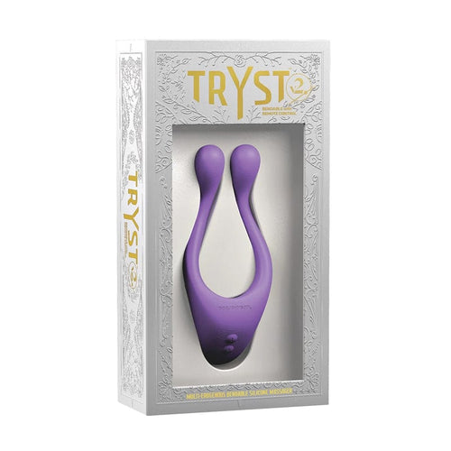 Sex Supply Shop Masturbators - Clitoral TRYST V2 Bend Multi Erog Zone Massag Pur