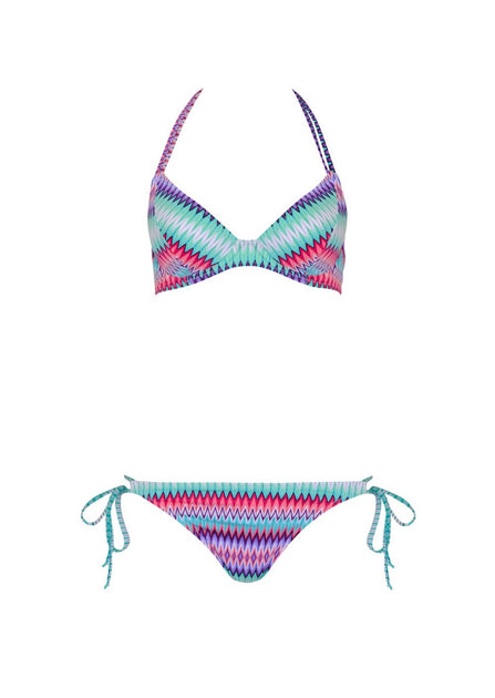 Miss Mandalay Swimwear - Gold Coast Mint Bikini Tops - 36GG