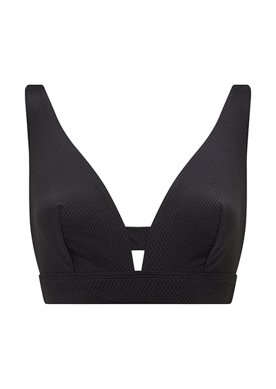 Celeste Non Wired Bra by Miss Mandalay, Black, Non Wired Bra