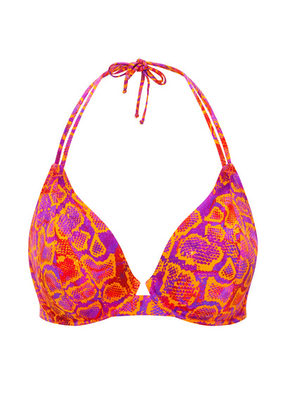 Miss Mandalay Swimwear - Blondelle Halter Fuller Bust Bikini Top D