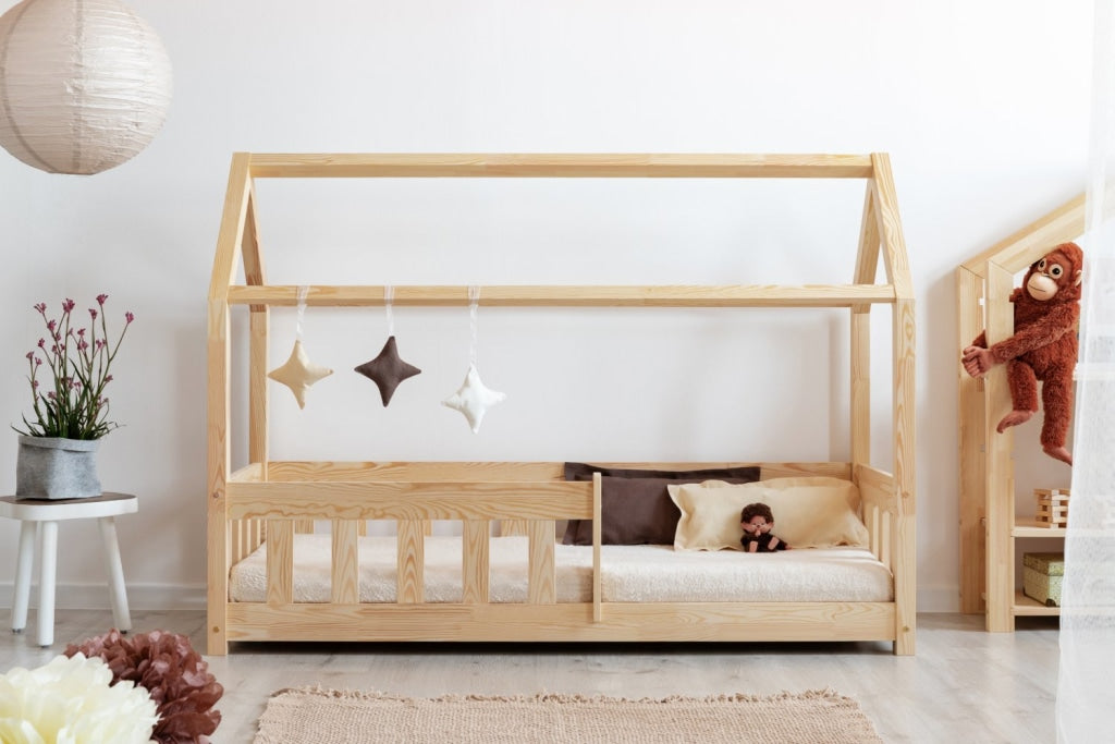 House bed with safety fence - official webstore - petitpuk.com – petitpuk-store