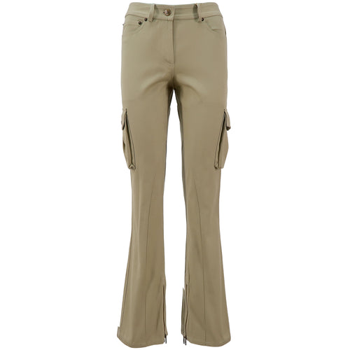 DSQUARED2 FW09 Cotton Zip Detail Biker Pants (khaki) IT38 – VintageBy