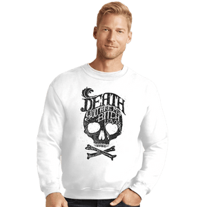 Shirts Crewneck Sweater, Unisex / Small / White Death Lover