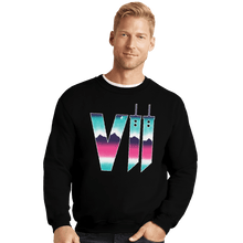 Load image into Gallery viewer, Shirts Crewneck Sweater, Unisex / Small / Black Neon Fantasy
