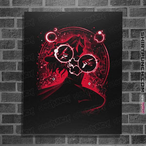 Daily_Deal_Shirts Posters / 4"x6" / Black Scarlet Chaos