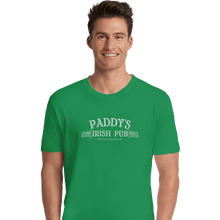 Load image into Gallery viewer, Shirts Premium Shirts, Unisex / Small / Irish Green Paddy&#39;s Pub
