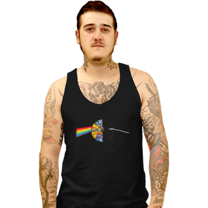 Daily_Deal_Shirts Tank Top, Unisex / Small / Black Dark Side Of The Room