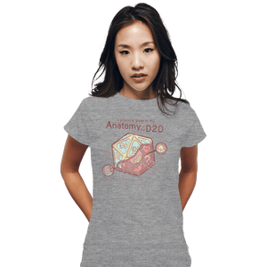 Shirts Fitted Shirts, Woman / Small / Sports Grey Anatomy Of The D20