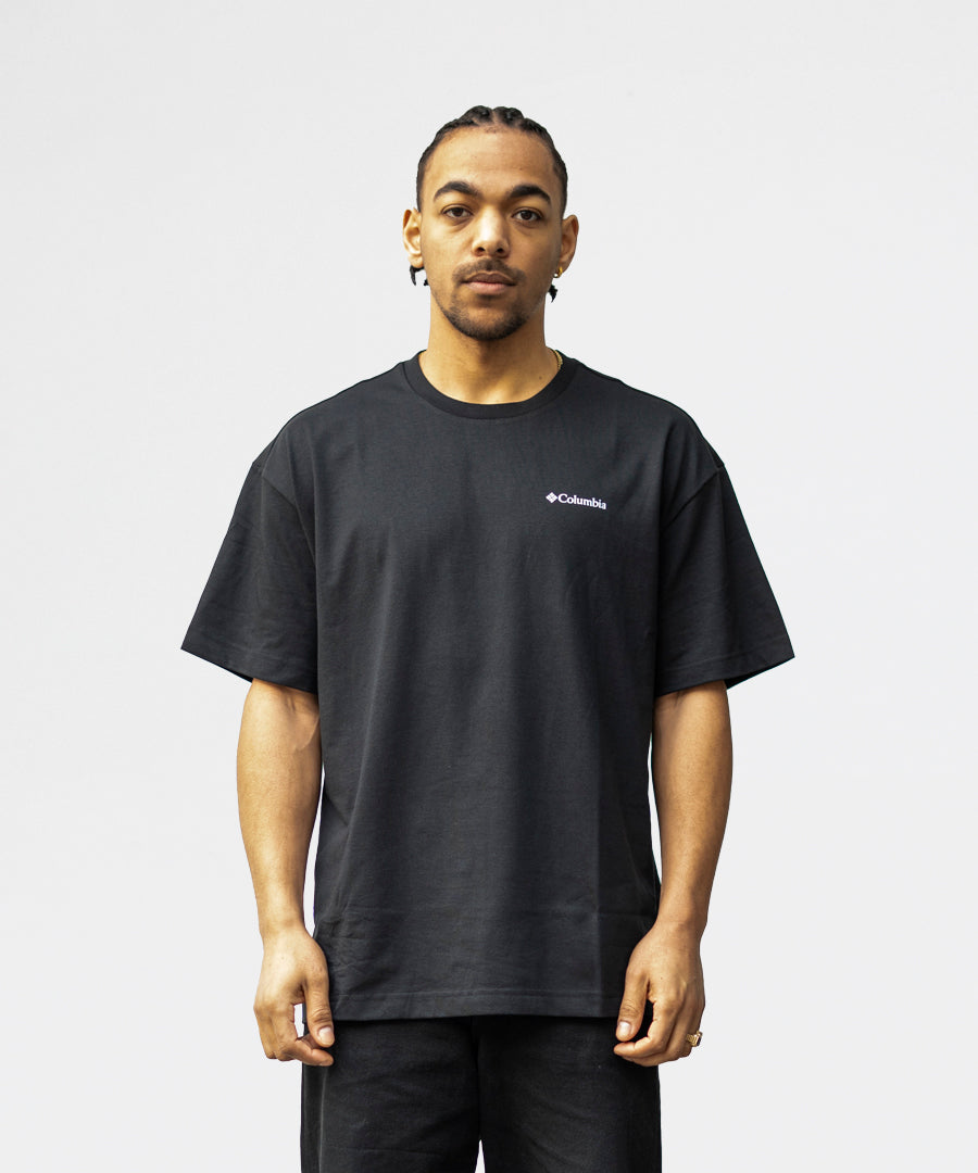 Billede af Burnt Lake Graphic Ss Tee Black Branded