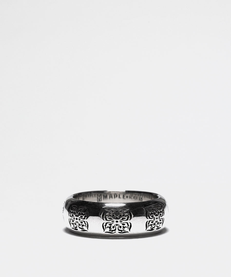 Billede af Flower Ring Silver