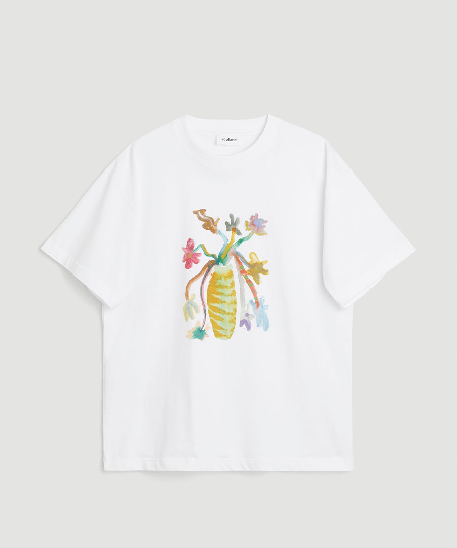 Se Kai flower T-shirt White hos PACKYARD