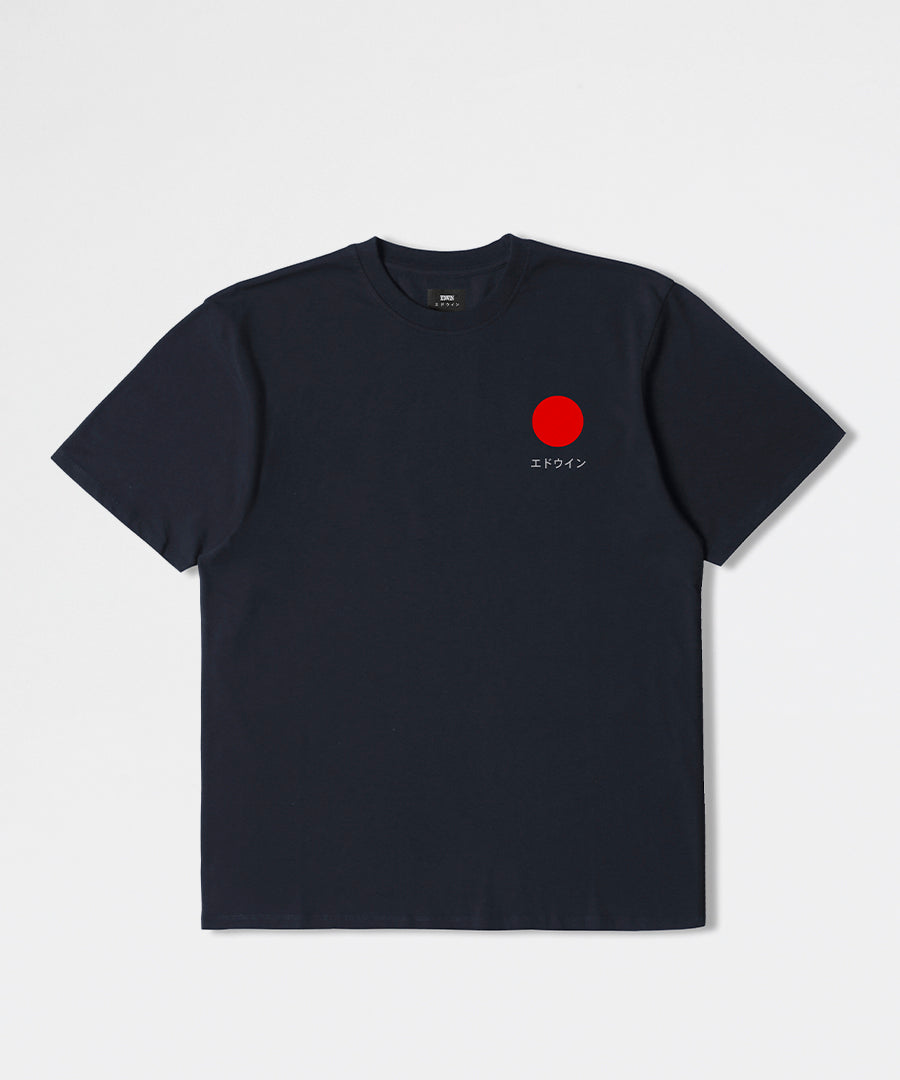 Billede af Japanese Sun Ts - Single Jersey 100% Cotton 165G Navy