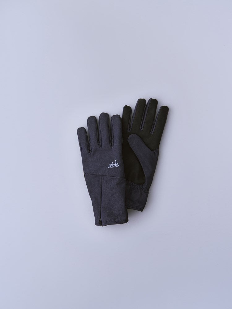 Billede af Zipper Cuff Glove -Charcoal