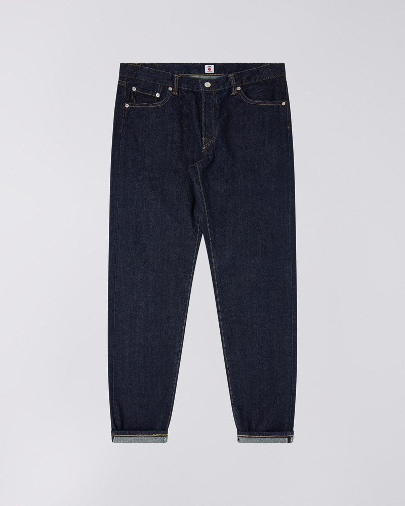 Regular Tapered Jeans-Blue - Rinsed - Kurabo Selvage