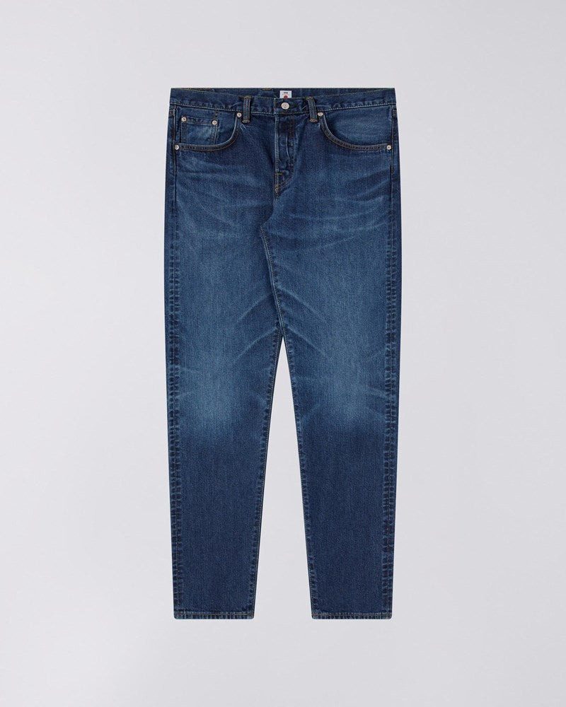 Billede af Regular Tapered Jeans - Blue - Mid Dark Used