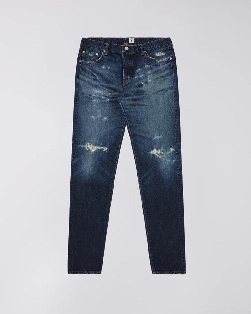 Se Regular Tapered - Yoshiko Left Hand Denim 12.6Oz - Blue Remake hos PACKYARD