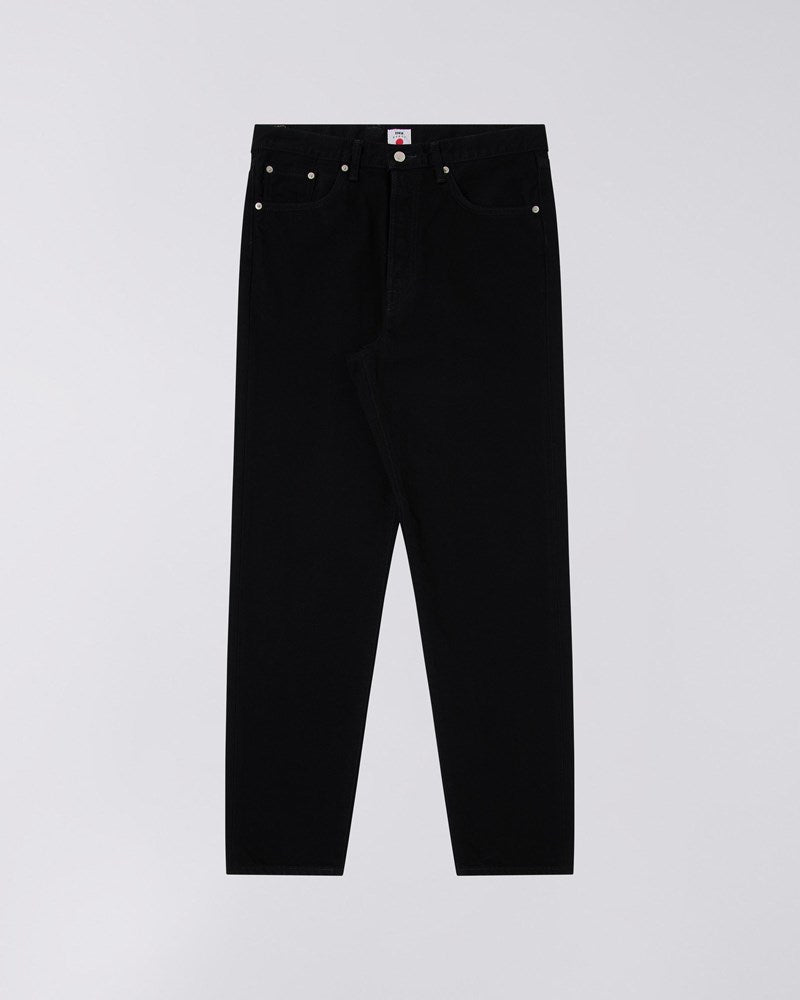 Se Loose Tapered Jeans - Black - Unwashed hos PACKYARD