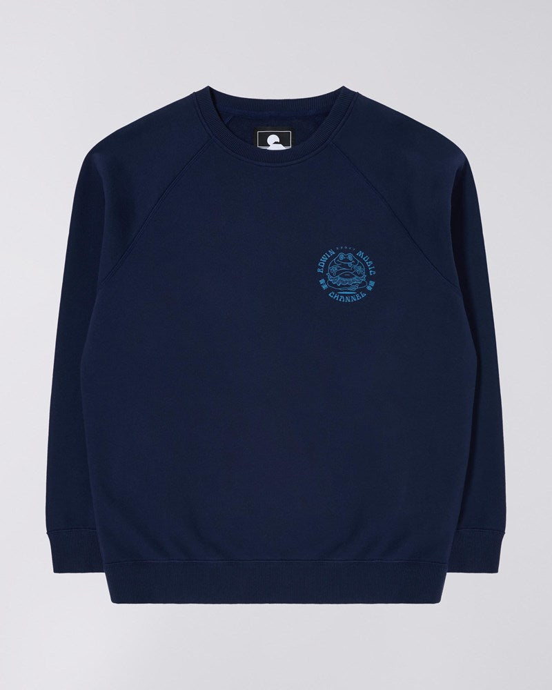 Billede af Edwin Music Channel Sweat - Maritime Blue