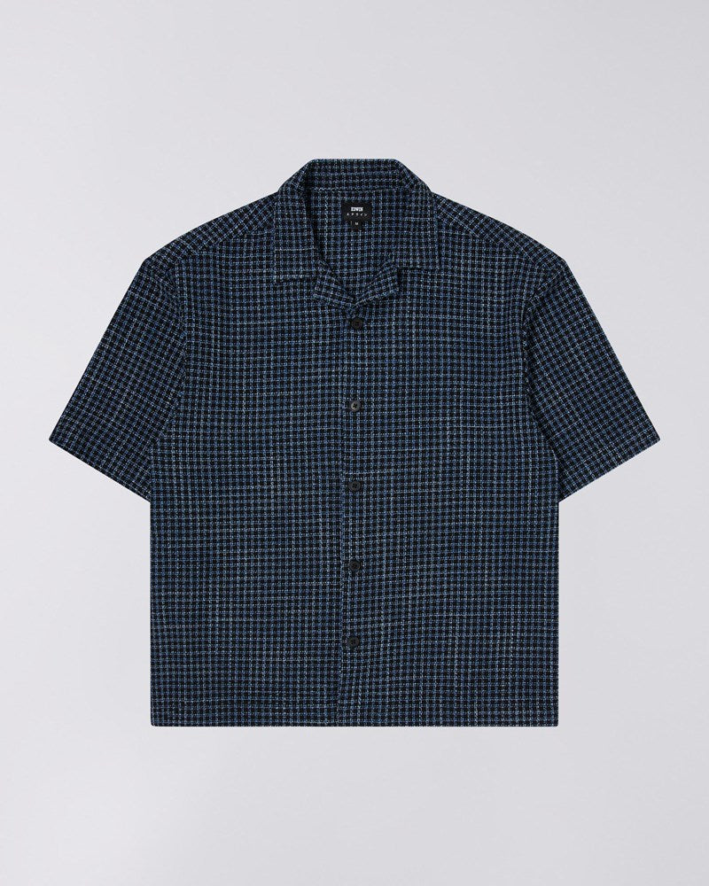 Billede af Saga Shirt Ss - Blue / Black