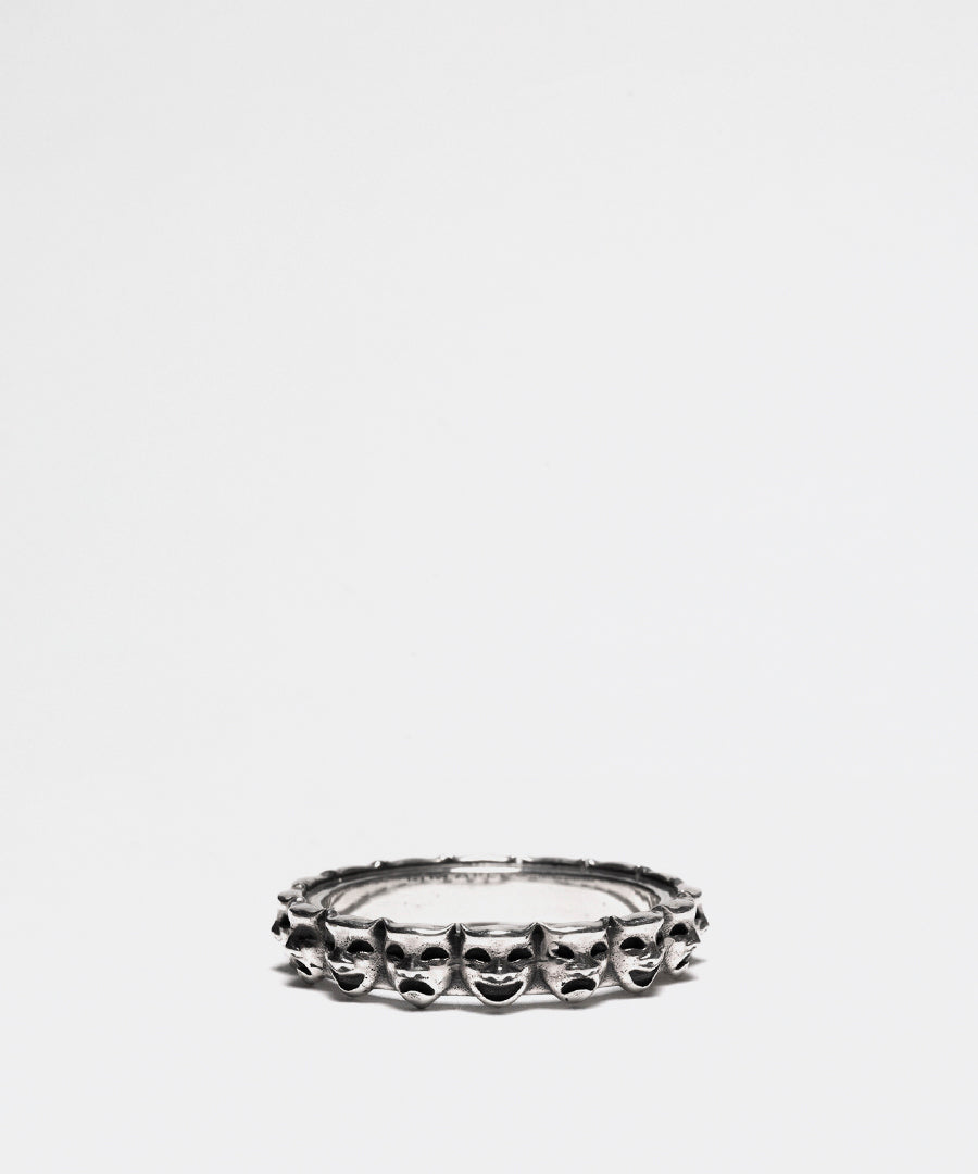 Laugh Now Cry Later Ring Silver 925