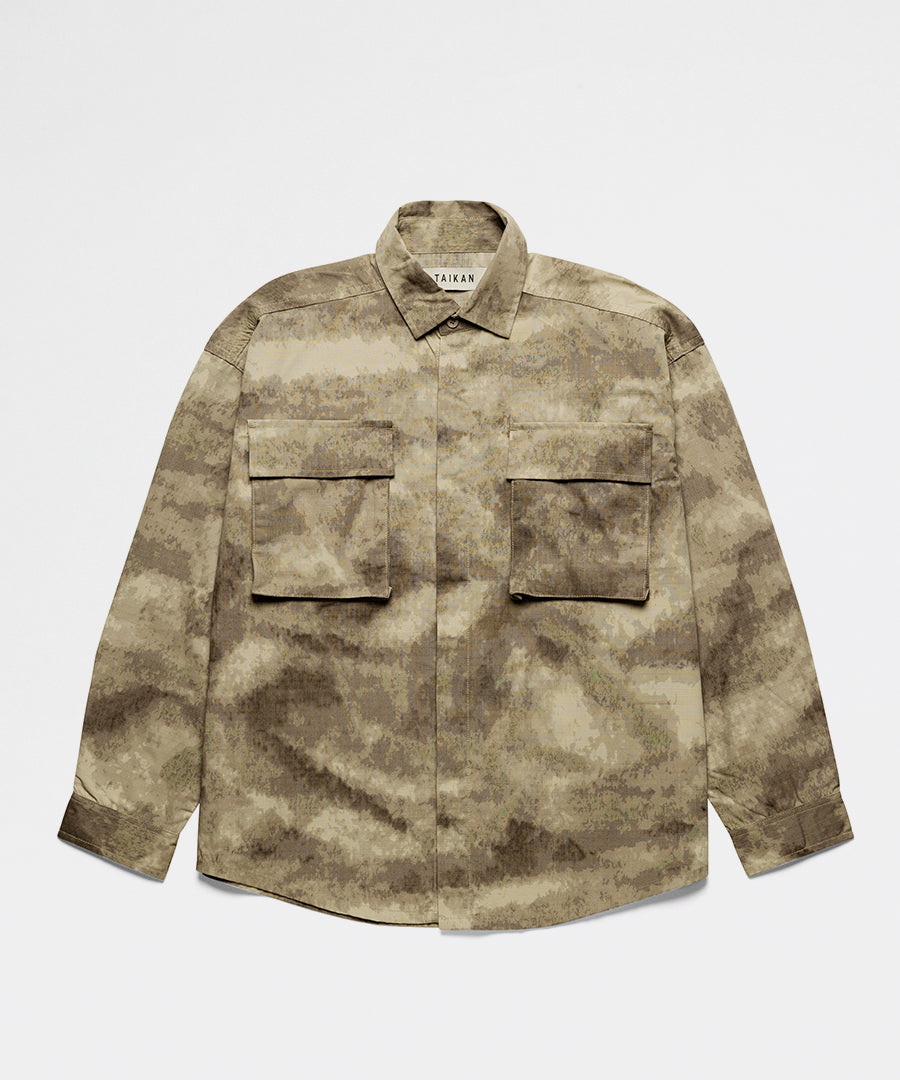 Billede af Shirt Jacket - Abstract Camo