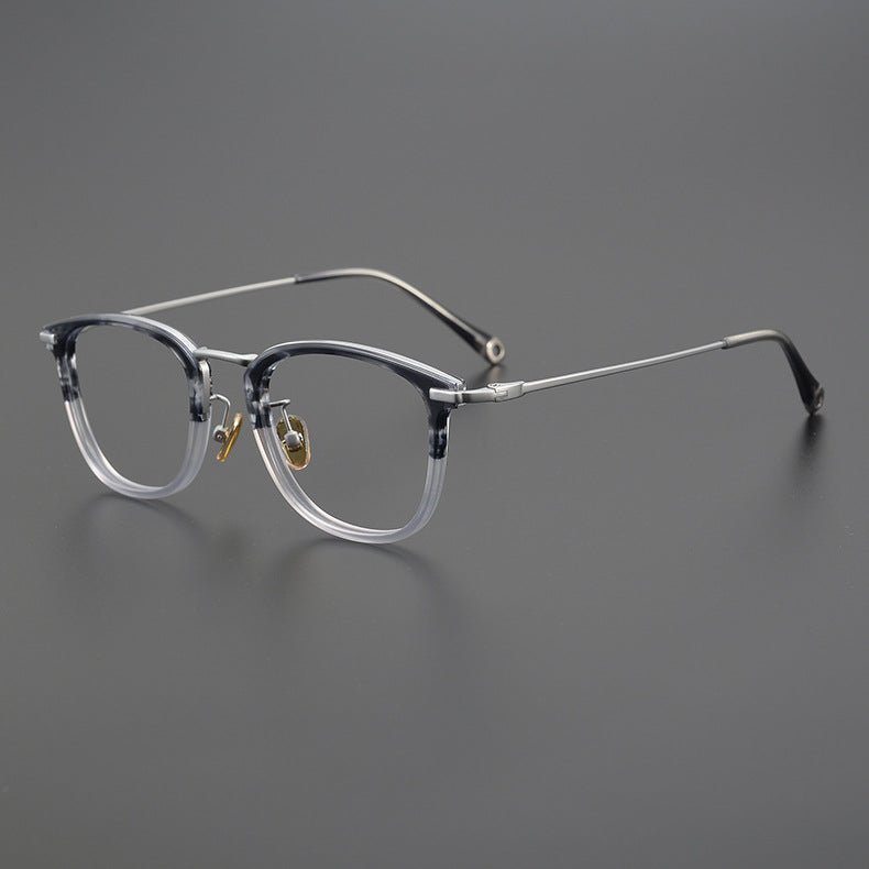 Roderick Titanium Vintage Square Eyeglasses Frames