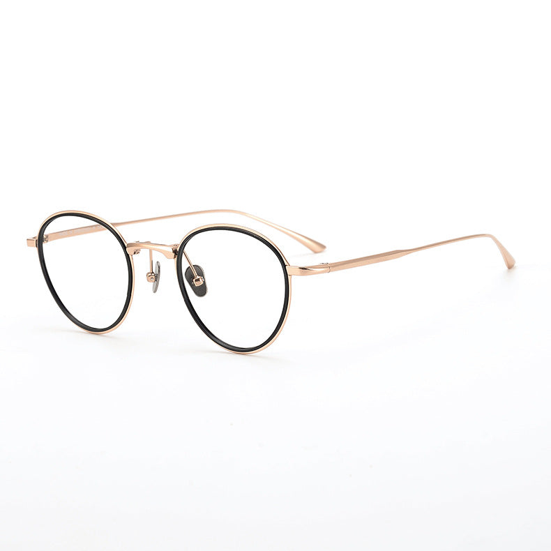 Titanium Round Glasses Frame SC006